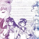 Sailor Moon Doujinshi Stationary Letter Sheet #24