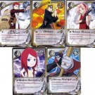 Naruto TCG CCG Uncommon Common Cards - Kushina Deidara Kisame Naruto TCG CCG Uncommon Common Cards - Kushina Deidara Kisame