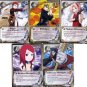 Naruto TCG CCG Uncommon Common Cards - Kushina Deidara Kisame