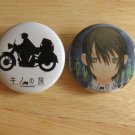 Ribon Manga The Beautiful World Can Badge Ribon Manga The Beautiful World Can Badge
