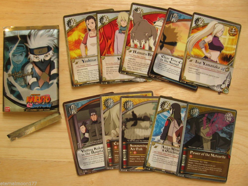 Naruto TCG CCG Broken Promise Booster Pack