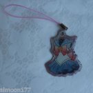 Sailor Moon Crystal Metal Ensky Fuku Charm 2 Phone Strap - Moon Sailor Moon Crystal Metal Ensky Fuku Charm 2 Phone Strap - Moon