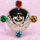 Sailor Moon Miniaturely Tablet 4 Compact Key Chain - Transformation Brooch Sailor Moon Miniaturely Tablet 4 Compact Key Chain - Transformation Brooch
