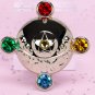 Sailor Moon Miniaturely Tablet 4 Compact Key Chain - Transformation Brooch