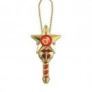 Sailor Moon Prism Crystal Stick & Rod Gashapon Keychain - Mars Sailor Moon Prism Crystal Stick & Rod Gashapon Keychain - Mars