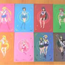 Sailor Moon Crystal Korea Postcard Foil Border Frame Set 2 - Set of 8