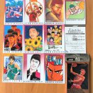 Vintage Rare Slam Dunk Takehiko Inoue Illustration Collection Cards Set of 10