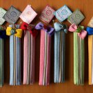 Sailor Moon Bow Charm Ribbon Soft Pen Pencil Case w/ Zippers - Set of 7 Sailor Moon Bow Charm Ribbon Soft Pen Pencil Case w/ Zippers - Set of 7