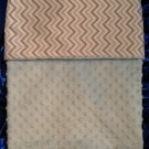 Gray Blue Minky Blanket