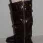 Ivory Button Crochet Lace Chevron Pattern Open Knit Boot Cuffs