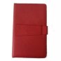 Red Leather USB Keyboard Case Cover for 7 in. MID Android Tablet PC