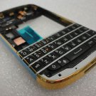 BlackBerry Q10 Gold & Black OEM Housing