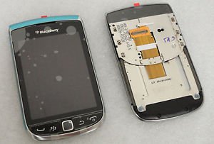 Blackberry Torch 9810 LCD Screen and Digitizer Assembly (SILVER)