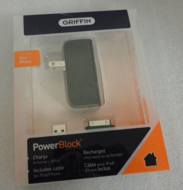 Griffin Universal House Charger+Car Charger for iPhone,iPad,iPod