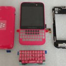 BlackBerry Q5 LCD Pink  Screen and Digitizer Assembly+Complete Housing