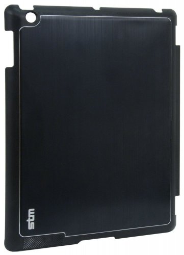 iPad 2, iPad 3 and iPad 4 STM Half Shell Protective Case (black)