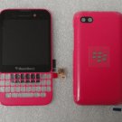 BlackBerry Q5 LCD Pink Screen & Digitizer Assembly+Battery Door
