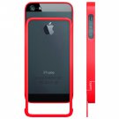 iPhone 5/5S Slim ALUMINUM BUMPERS Red By Luardi