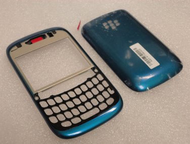 BlackBerry 9220 Original Blue Front housing+Battery Door