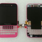 BlackBerry Q5 Pink LCD Screen and Digitizer Assembly With Frame