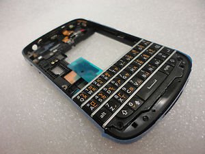 BlackBerry Q10 Original OEM Black Housing With English / Taiwanese Keyboard