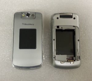 BlackBerry 8220 Silver LCD Screen With Housing Assembly