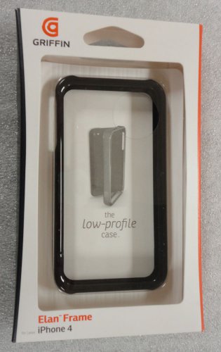 Griffin Apple iPhone 4 Frame Cover case Black for iPhone 4