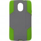 Pantech Discover P9090 case Ventev fusion Snap Case Gray/Lime