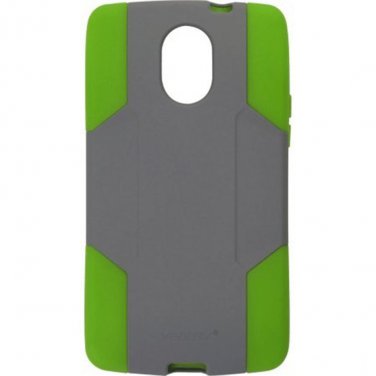 Pantech Discover P9090 case Ventev fusion Snap Case Gray/Lime