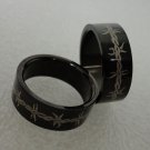 Stainless Steel Ring Barbed Wire Design Size 10 Grade 316 Luck Ring