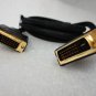 GE Ultra Prograde  DVI Dual Cable Gold Plated Connectors (6 Feet)