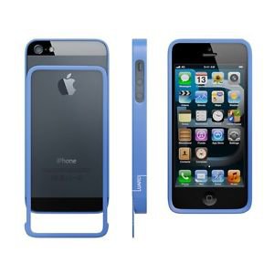 iPhone 5/5S Slim ALUMINUM BUMPERS Blue By Luardi