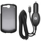 Huawei 8800 Accessories Kit - Case and Car Charger