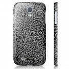 Samsung Galaxy S4 Snap on-Case Cracked Case Black By Luardi