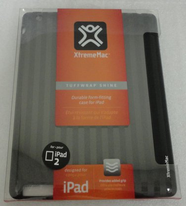 XtremeMac Microshield Ultra Thin Cover Case for iPad 2/3 (Black & Gray )