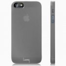 iPhone 5/5S Snap on-Crystal Case Grey By Luardi