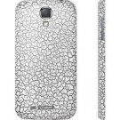 Samsung Galaxy S4 Snap on-Case Cracked Case Grey By Luardi