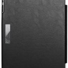 Luardi Leather Snap on Back Cover for the New iPad (Black)