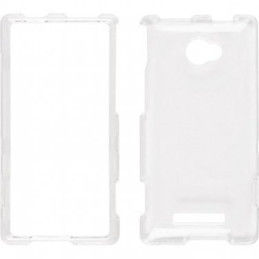 HTC Windows Phone 8X Ventev Clear Hard Shell Snap Retail Packaging