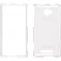 HTC Windows Phone 8X Ventev Clear Hard Shell Snap Retail Packaging