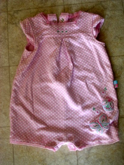 Carter's polka dot romper 18 months