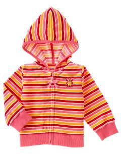 Gymboree Sugar and Spice velour hoodie 18-24