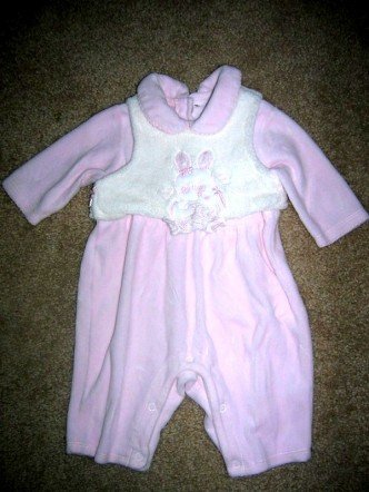 Bunny romper 3 months