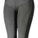 Pant Printed Leggings/Footless Tights with Pinstripe Pattern and "Love Leg Design 1365L-U
