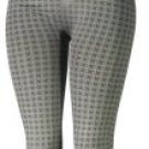 Pant Printed Leggings/Footless Tights with Large Check Pattern  1368L-U