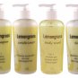 4 PCS Bath Set Shampoo Conditioner Shower Gel Lotion 8 oz No Synthetic Fragrance