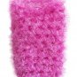 Anti-bacterial bath mitten crocheted by hand - free handmade travel size soap