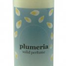 Handmade Natural Solid Perfume Roll Up Tube Travel Size - Plumeria Flower Scent
