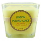 100% Soy Candle 10oz Thick Glass Jar 60+ hrs burn time Lemon Pound Cake Pumpkin