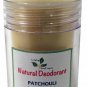 No Aluminum Natural Deodorant No Perfume Only Essential Oil 1.5 oz Push Tube